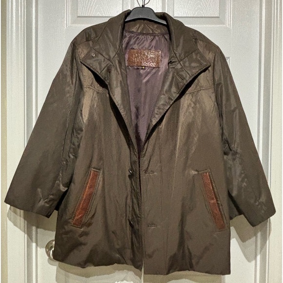Rosleen 2 in 1 Jacket / Fur Genuine Leather / Acrylic lining/ Size Medium - Picture 12 of 15